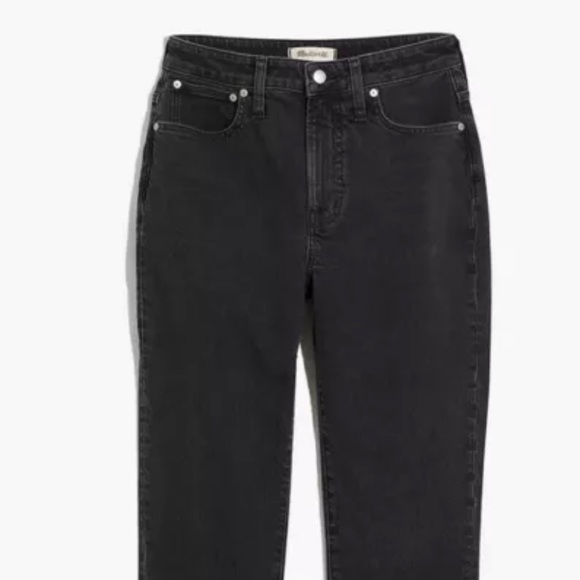 Madewell Woman’s Black Jeans The Curvy Perfect Vintage Jean Lunar Wash BNWT - Picture 3 of 13